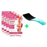 Pack X6 Máscara Renovadora Para Pies Peeling + Lima De Pies